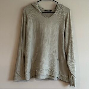 Charlie B Gauze Hoodie Size Large